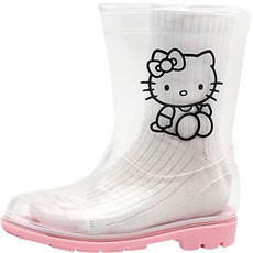 Hello Kitty 兒童透明靴子