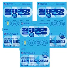 종근당 건강프로젝트365 초임계 알티지 오메가3 10.2g, 18개, 10정