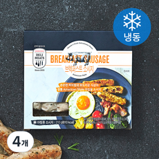 존쿡델리미트 브렉퍼스트 소시지 (냉동), 210g, 4개