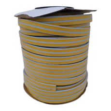 D型隔音條，EPDM人工橡膠材質，優異的耐氣候、抗老化性能, 灰色, 1個