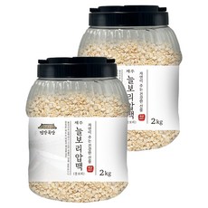 대구농산 건강곡간 국내산 제주 늘보리 압맥 꽁보리, 2kg, 2개