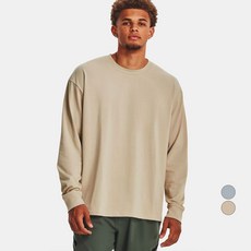 언더아머 남성용 UA 릴랙스드 오버핏 긴팔 티셔츠 1384038