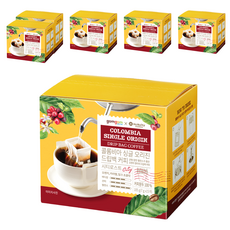 gomgom 哥倫比亞單一產區濾掛式咖啡, 7g, 15入, 6個