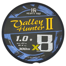 HEARTY RISE 哈帝來斯 VALLEY HUNTER 溪谷獵人 II X8 PE線, 藍色, 1個