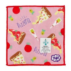 日本丸真 yup! 創意趣味口袋小方巾, 披薩, 1條