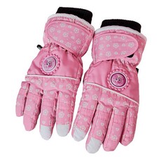 孩童卡通人物印花LED夜光手套