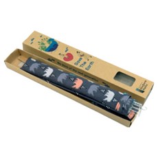 Nature Holic 防水袋北極熊灰+吸管10mm+13mm+清潔刷, 1套