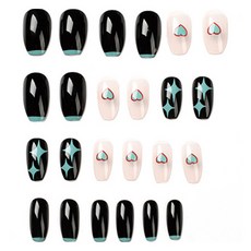 마켓감성 톡톡 쥬얼 네일팁 24종 세트, NO 14, 5개