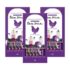 Chogong 朝貢 5KM 犬貓用 營養蔬果肉泥 抗氧化, 雞胸肉, 56g, 3袋