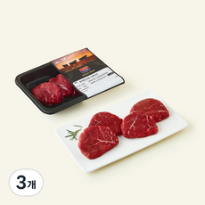 미국산 프라임 안심 스테이크 (냉장), 3개, 300g