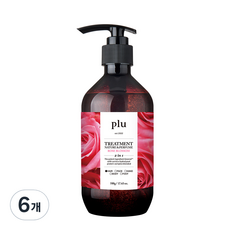 플루 네이처 앤 퍼퓸 헤어트리트먼트 로즈블러썸향, 500g, 6개