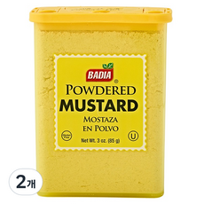 바디아 머스터드 파우더, 85g, 2개