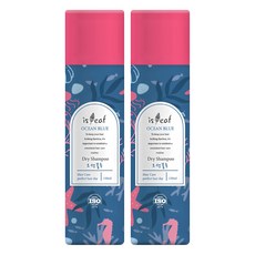 isLeaf 極致蓬鬆乾洗髮噴霧PLUS 湛藍海洋, 2個, 150ml