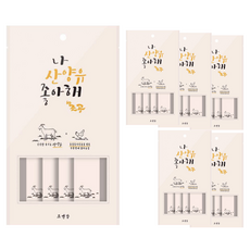 Chogong 朝貢 營養蔬菜肉泥 貓犬用, 我愛有機山羊奶+雞胸肉，含濟州島花椰菜和紅蘿蔔，高含水量, 60g, 6袋