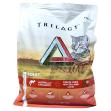 TRILOGY 奇境 澳洲野生袋鼠 + 紐西蘭羊肺凍乾 無穀全貓糧, 其他肉類, 5kg, 1包