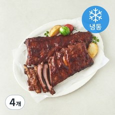 에쓰푸드 바베큐백립 (냉동), 400g, 4개