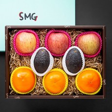 좋은하루 산지직송 과일 선물세트 실속 B 사과 + 단감 + 아보카도, 1.6kg, 1세트