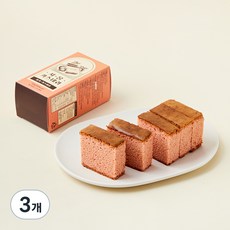 서울카스테라 딸기 카스테라 하프, 150g, 3개