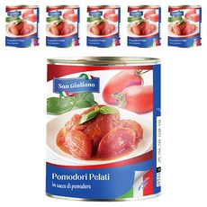 SAN GIULIANO ALGHERO 去皮整顆番茄, 6個, 800g