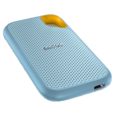 SanDisk 晟碟 Extreme SDSSDE61行動固態硬碟, 4TB, 天藍色