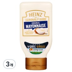 하인즈 굿 마요네즈, 295ml, 3개