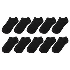 SOCKS BOMB 女款素色踝襪 10雙