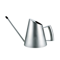 SALUS 佐藤金屬 不鏽鋼澆花器 L, 1個, 金屬銀色