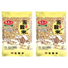 馬玉山 五穀米 1500公克, 3kg, 2包