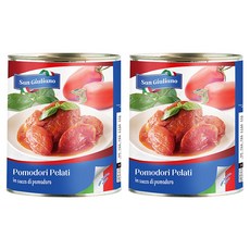 SAN GIULIANO ALGHERO 去皮整顆番茄, 2個, 800g