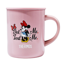 THERMOS 膳魔જ 不銹鋼真空杯, 粉色米妮, 1個