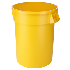 KEYWAY 聯府 商用圓型垃圾桶, 黃色, 1個