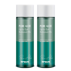 입큰 퓨어 알로에 립 앤 아이리무버 알엑스, 155ml, 2개