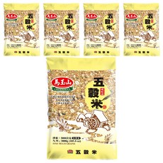 馬玉山 五穀米 1500公克, 3kg, 5包