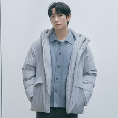 MIND BRIDGE 男士 Do Good 連帽短版羽絨外套 MZDJ8102