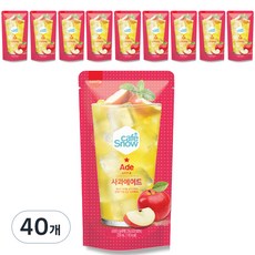 카페스노우 사과에이드, 230ml, 40개