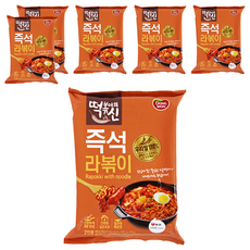 DONGWON 東遠 即食辣炒年糕泡麵, 404g, 6包