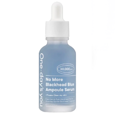 One-day's you 黑頭掰掰藍安瓶精華, 30ml, 1瓶