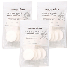 Travellite 旅行壓縮毛巾, 8入, 3個