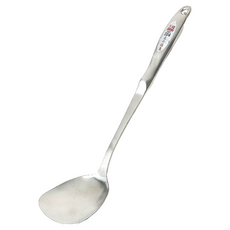 王樣 304中空煎匙, 304(18-8)不鏽鋼, 1個