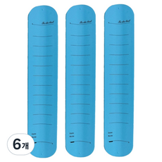 Mungudam 護士手腕清單 可重複使用備忘錄腕帶 大型, 6個, 08藍色