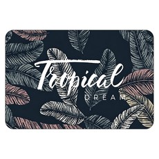 AFAMIC 艾法 橡膠珪藻土防滑軟地墊, 80, 1個