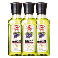 해표 포도씨유, 250ml, 3개