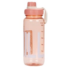 小清新健身運動水壺, 800ml, PC7耐熱材質, 小口暢飲設計, 粉色, 1個