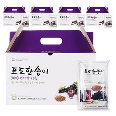 김재식헬스푸드 포도한송이 포도즙, 100ml, 250개