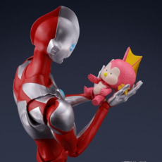 BANDAI S.H.Figuarts ULTRAMAN : 崛起 超人力霸王 & 埃米 可動完成品公仔, 1個