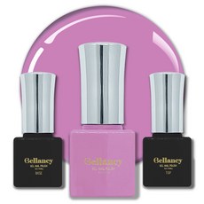 Looks bio Bellancy凝膠美甲一步膠+底膠+封層膠組, 1組, 基底膠5ml+凝膠指甲油5ml(SN-17)+封層膠5ml