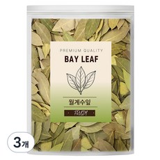 푸르디 건조 월계수잎, 200g, 3개
