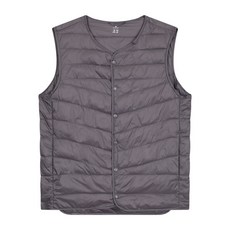 해리슨 U넥 V넥 변형 패딩 조끼 HA-1077