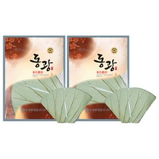 동광한방몰 통 연잎밥용 연잎, 2개, 300g