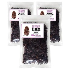 달콤한 건포도, 3개, 300g